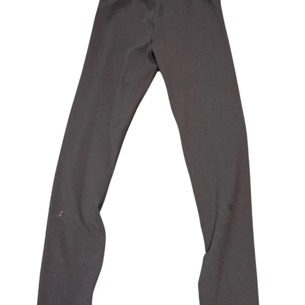 Athleta Girl Chit Chat Tight 2.0 Black Athletic Leggings Kids XL 14 Yoga Pants - Picture 3 of 3